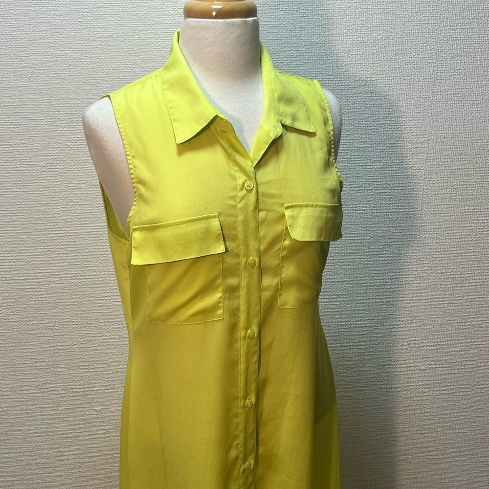 Victoria's Secret Neon Sleeveless Sundress with Notched Collar - Picture 3 of 10